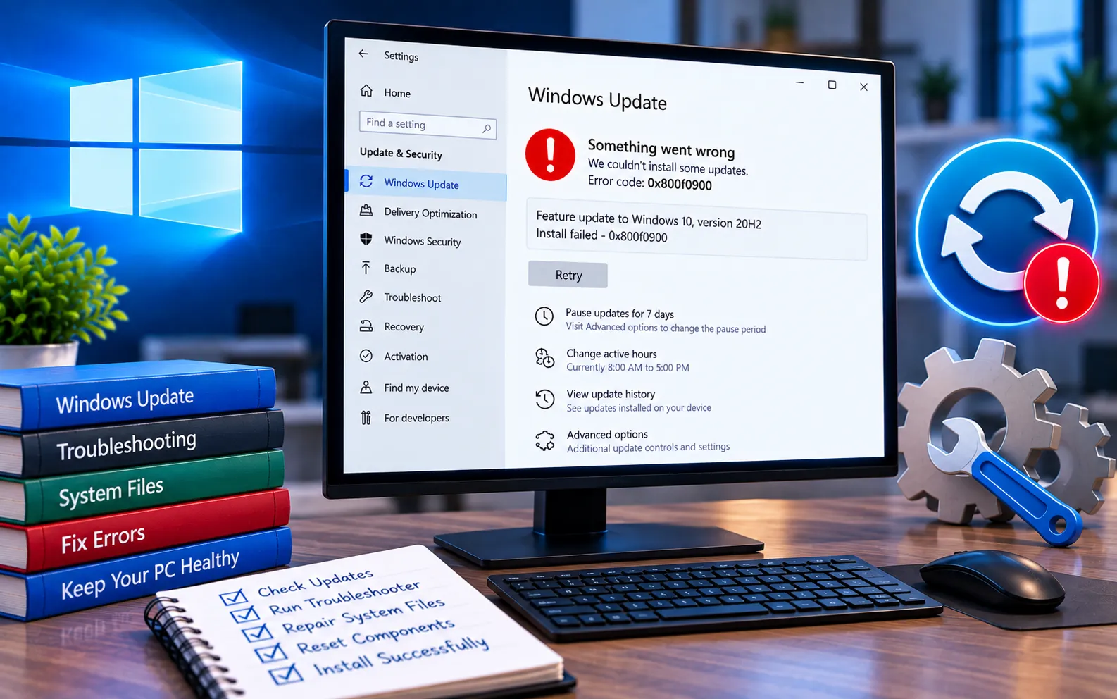 Windows Update Error Code 0x800700C1 fix